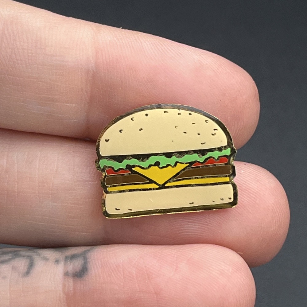 McDonald's‎ Hamburger Limited Edition Employee Lapel Hat Pin